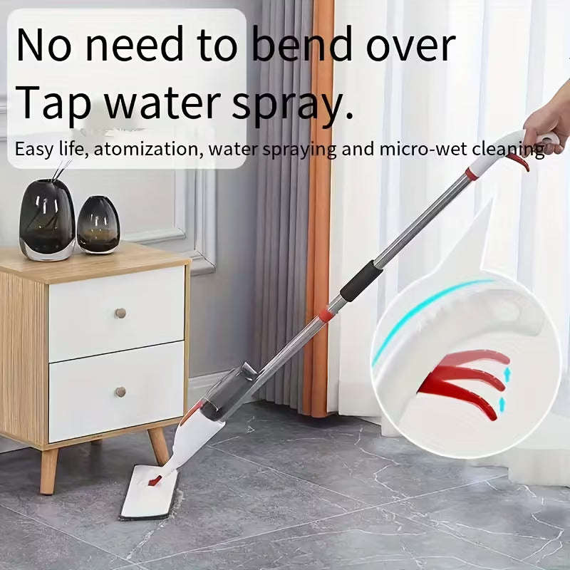 Washable Spray Mop  Precision Cleaning with 180° Rotating Head