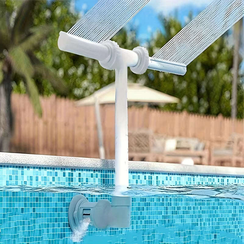 Dual Nozzle Pool Waterfall Fountain