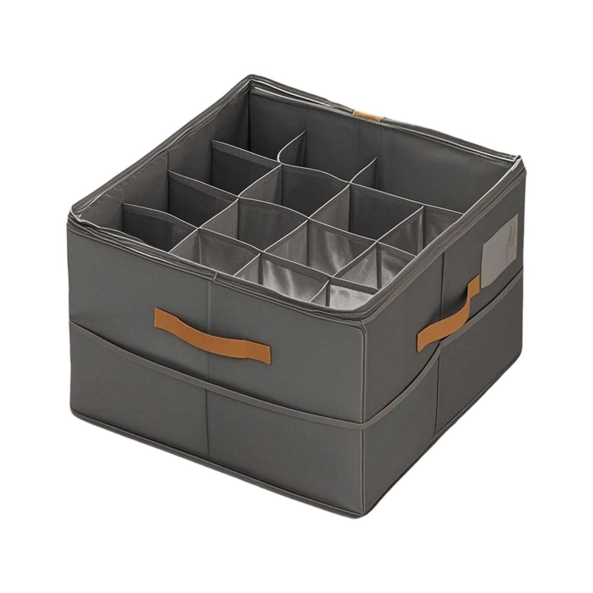 Home Textile Storage Organizer  Foldable with Side Pockets