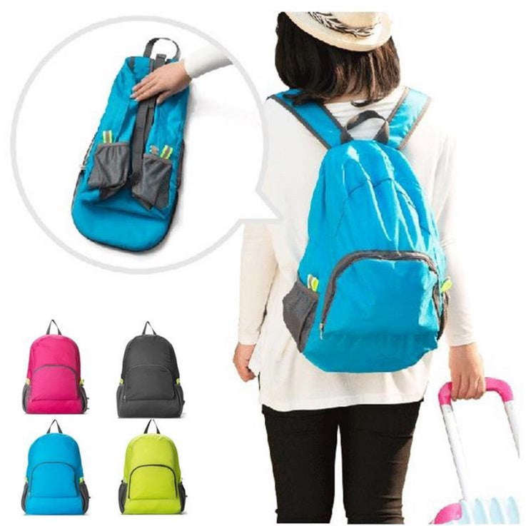 Waterproof Foldable Backpack-ORANGE