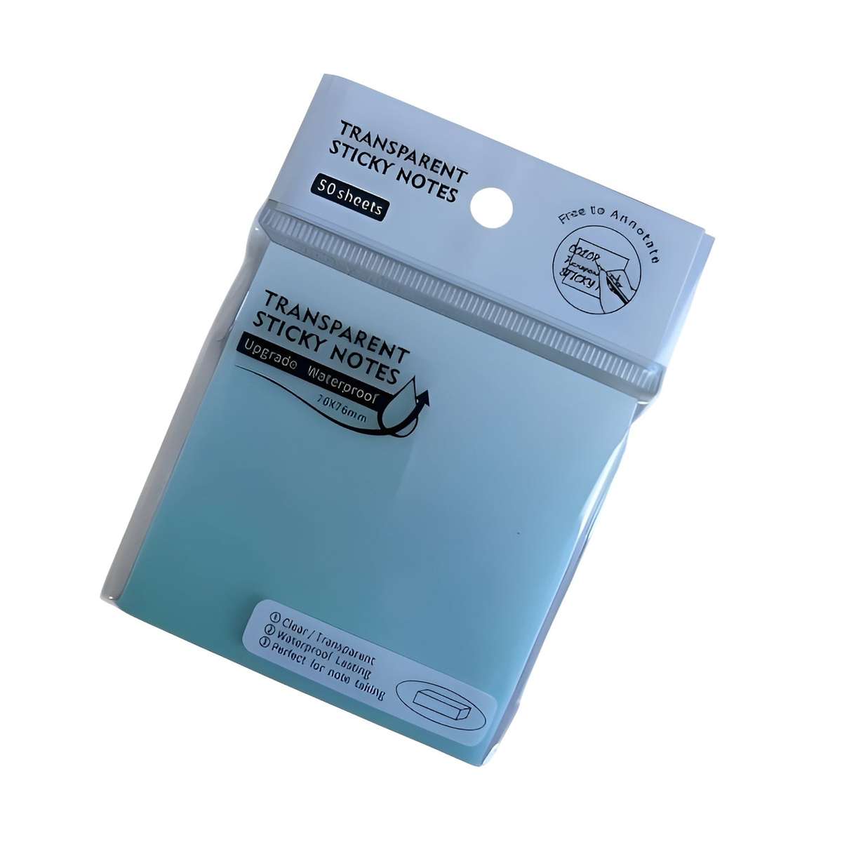 Sticky Square Notes/Blue