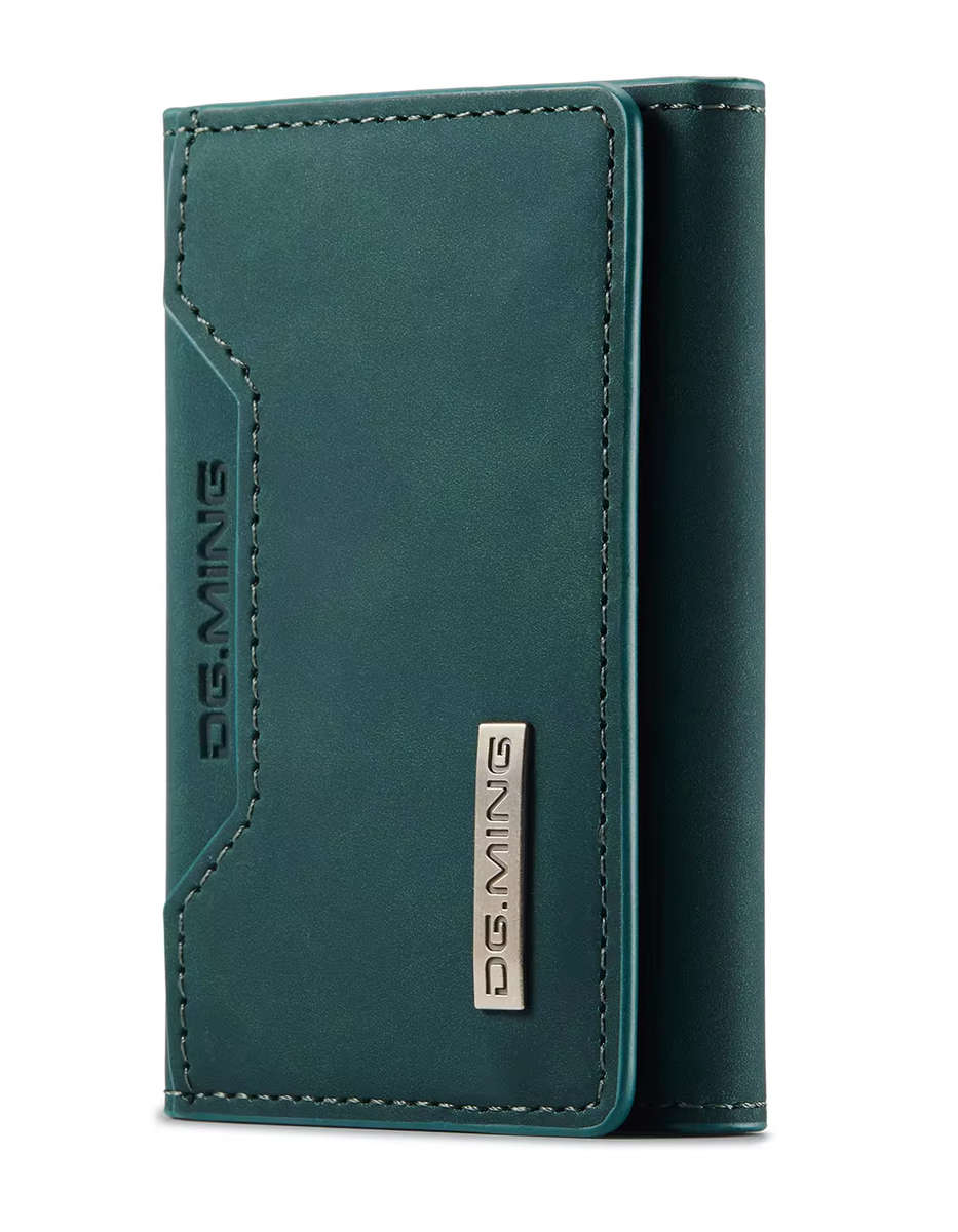 High End Magnetic Super Slim Wallet-Green