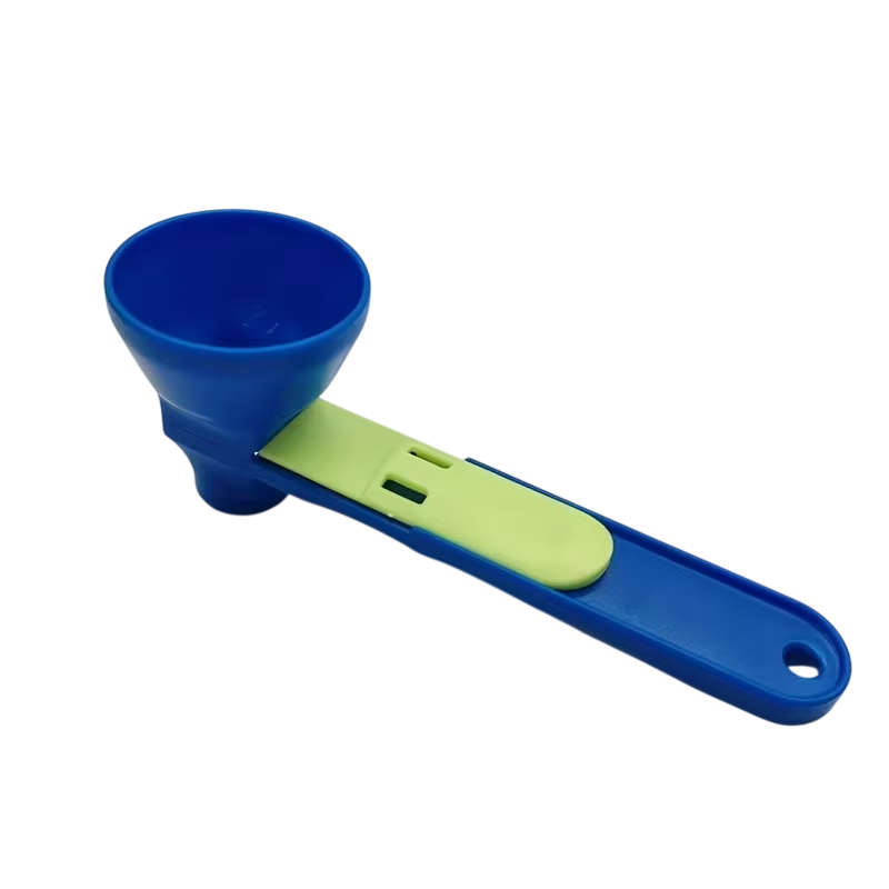 PowderPro Sliding Funnel Scoop - Blue