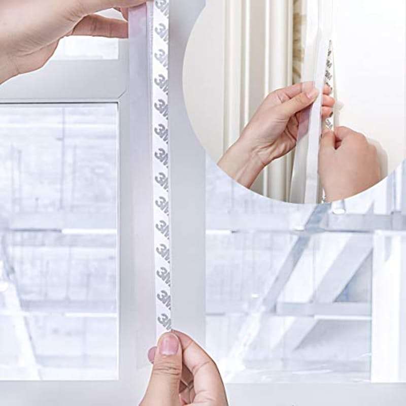 Pack of 2 1.8m Self-Adhesive Multifunctional Silicone Insulating Tape