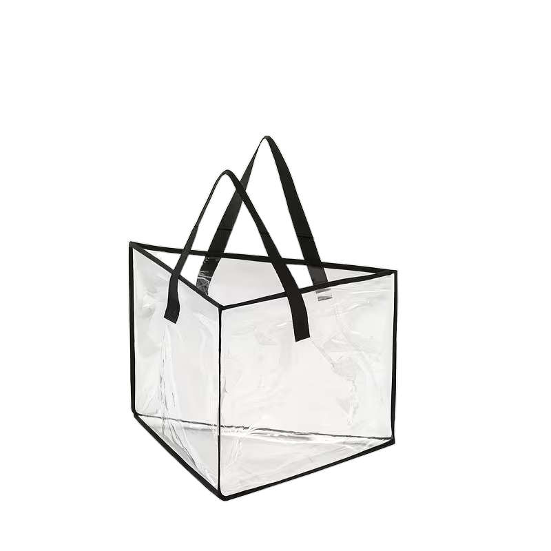Transparent PVC Triangle Hanger Storage Bag