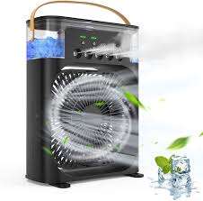 Portable Air Conditioner Fan/Black