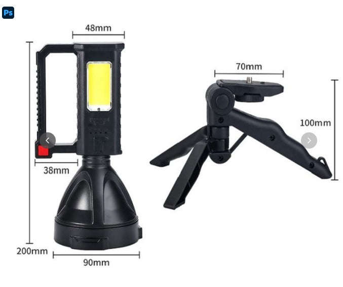 LED Rechargeable Camping & DIY Torch