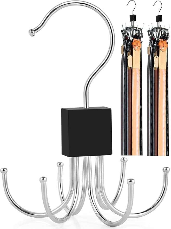 Rotating 6Claw Stainless Steel Storage Hooks