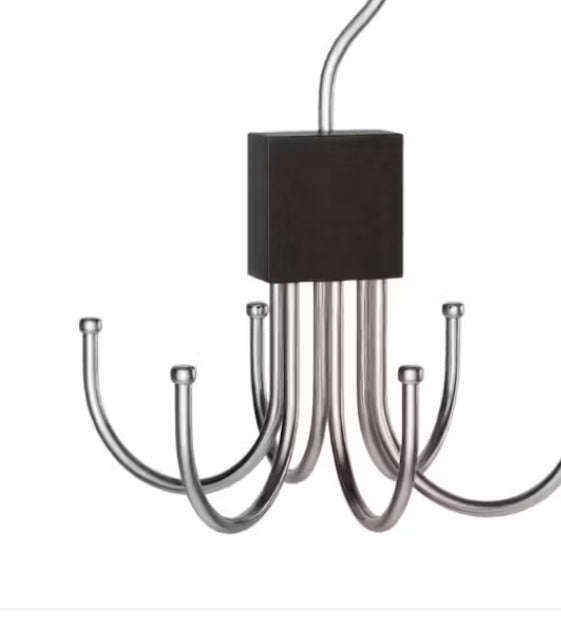 Rotating 6Claw Stainless Steel Storage Hooks