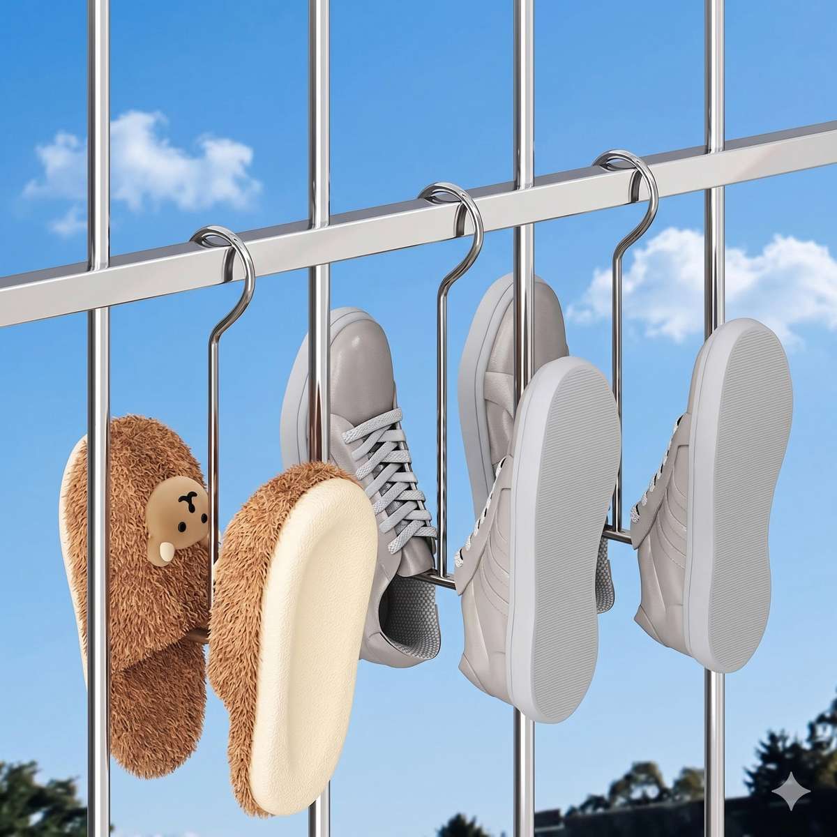 Stainless Steel Shoe Hanger