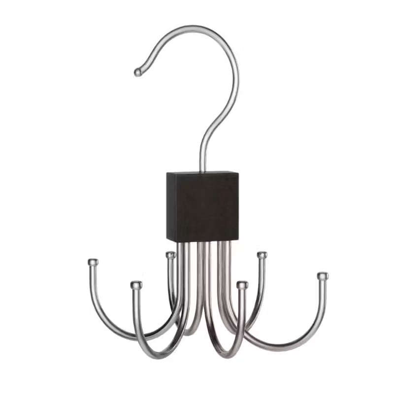Rotating 6Claw Stainless Steel Storage Hooks