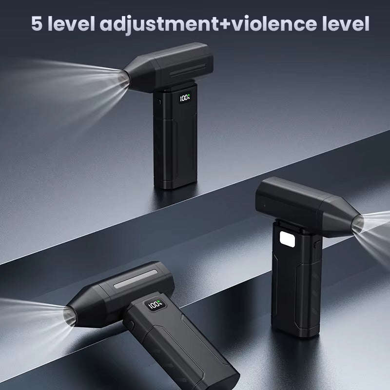 X8 Turbo Dust Blower  450,000 RPM, 5-Speed, 6000 mAh Battery