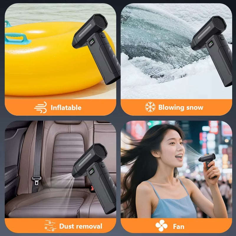 X8 Turbo Dust Blower  450,000 RPM, 5-Speed, 6000 mAh Battery