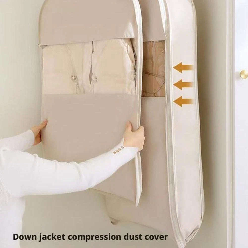 ClearGuard Hanging Garment Compression Bag -LARGE
