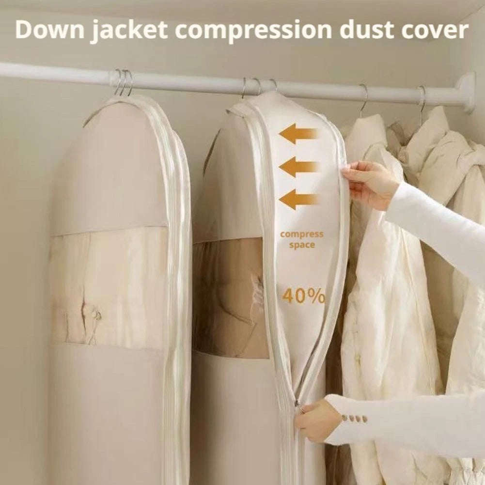 ClearGuard Hanging Garment Compression Bag -LARGE