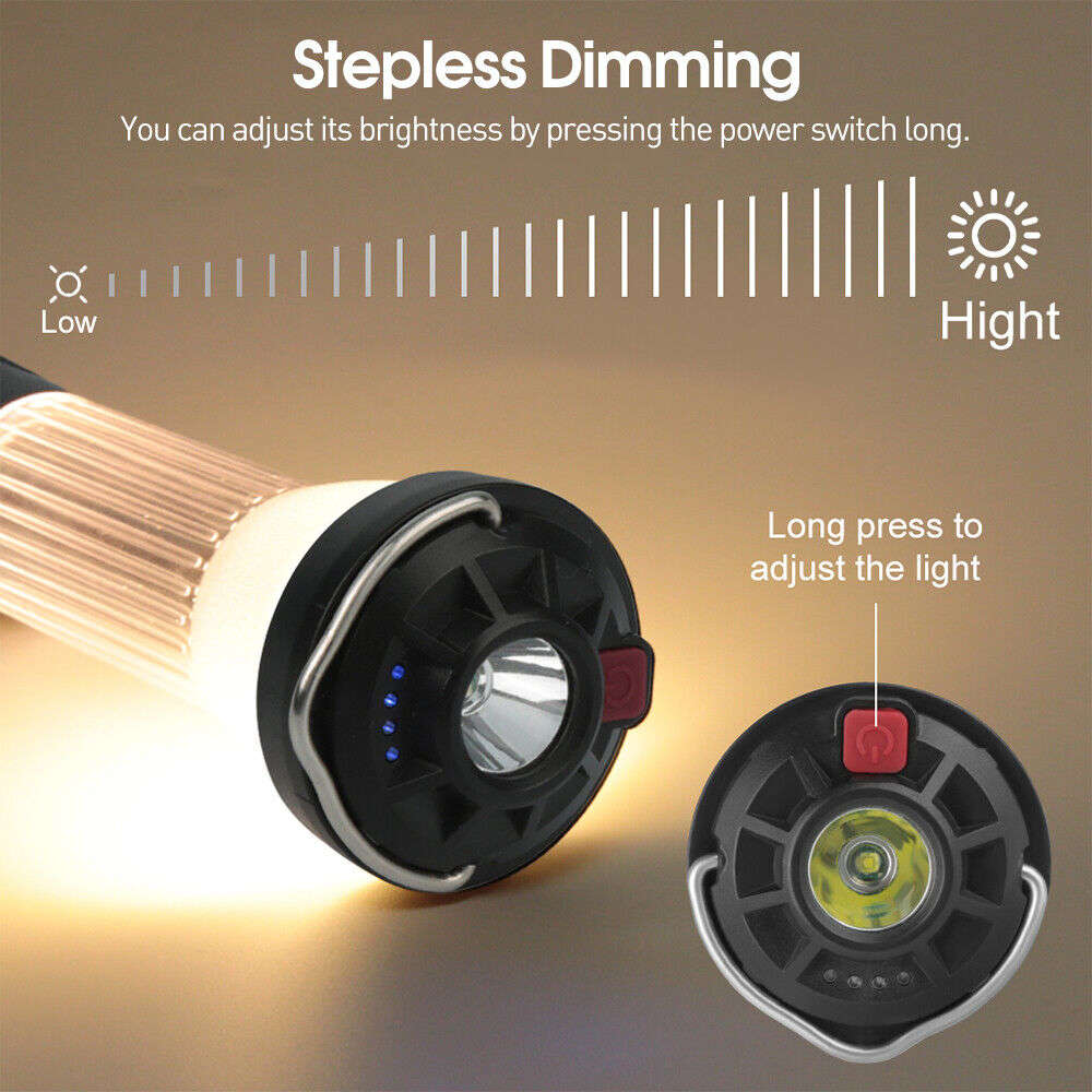Portable Rechargeable LED Flashlight