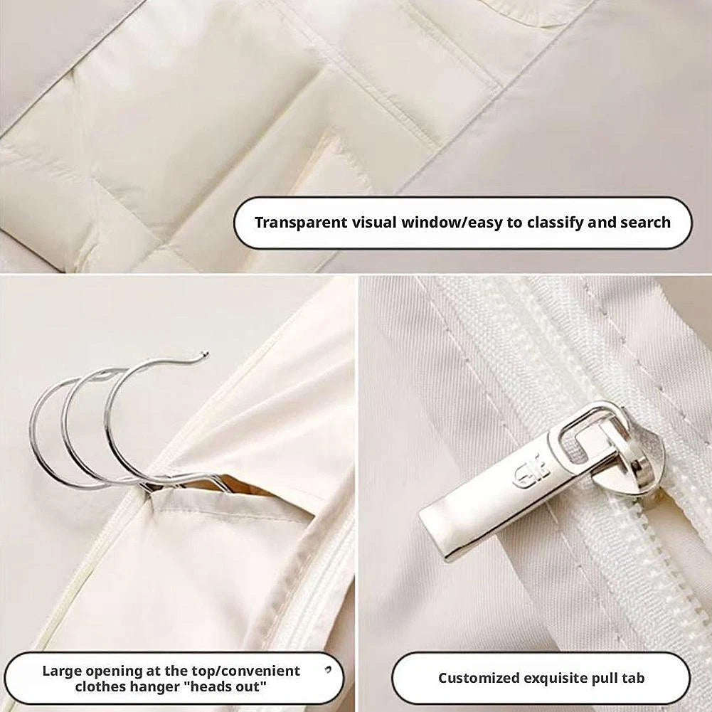 ClearGuard Hanging Garment Compression Bag -LARGE