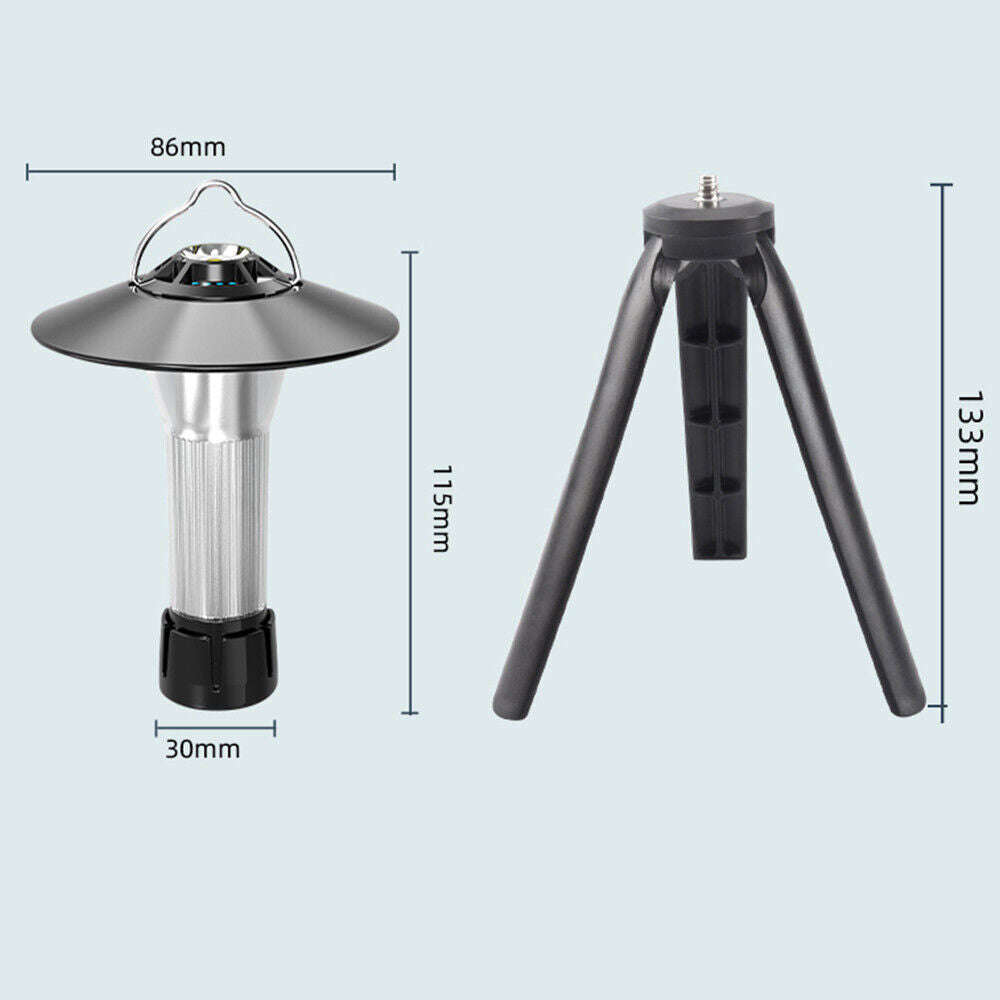 Portable Rechargeable LED Flashlight