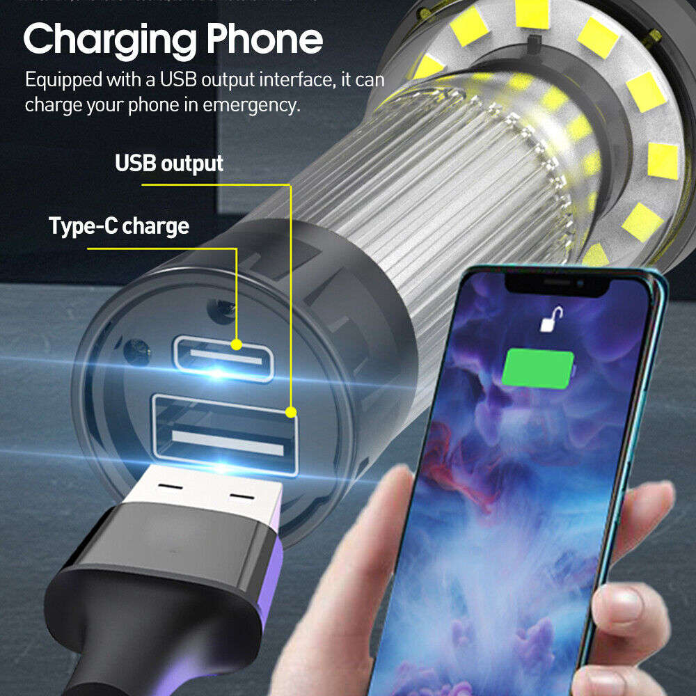 Portable Rechargeable LED Flashlight