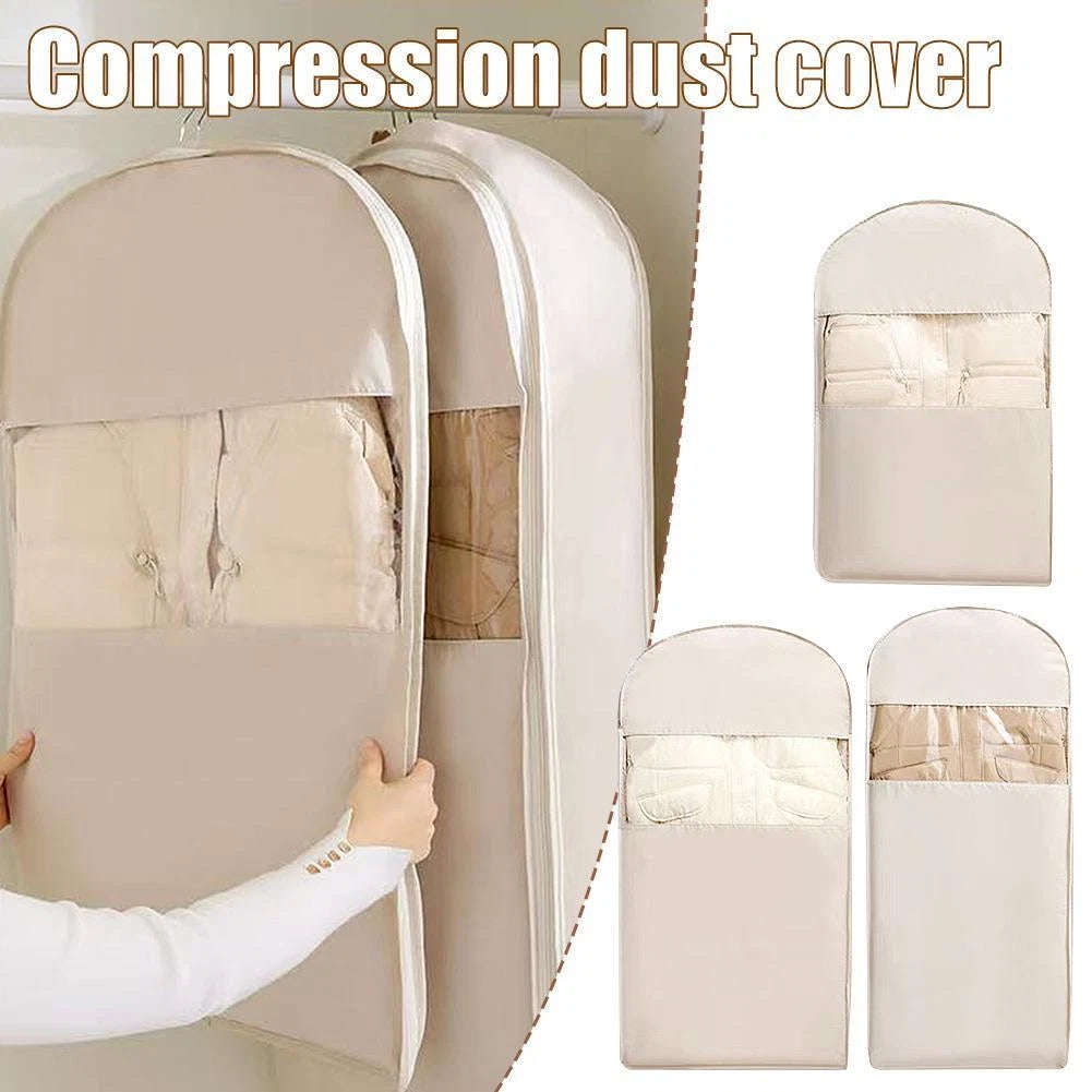 ClearGuard Hanging Garment Compression Bag -LARGE