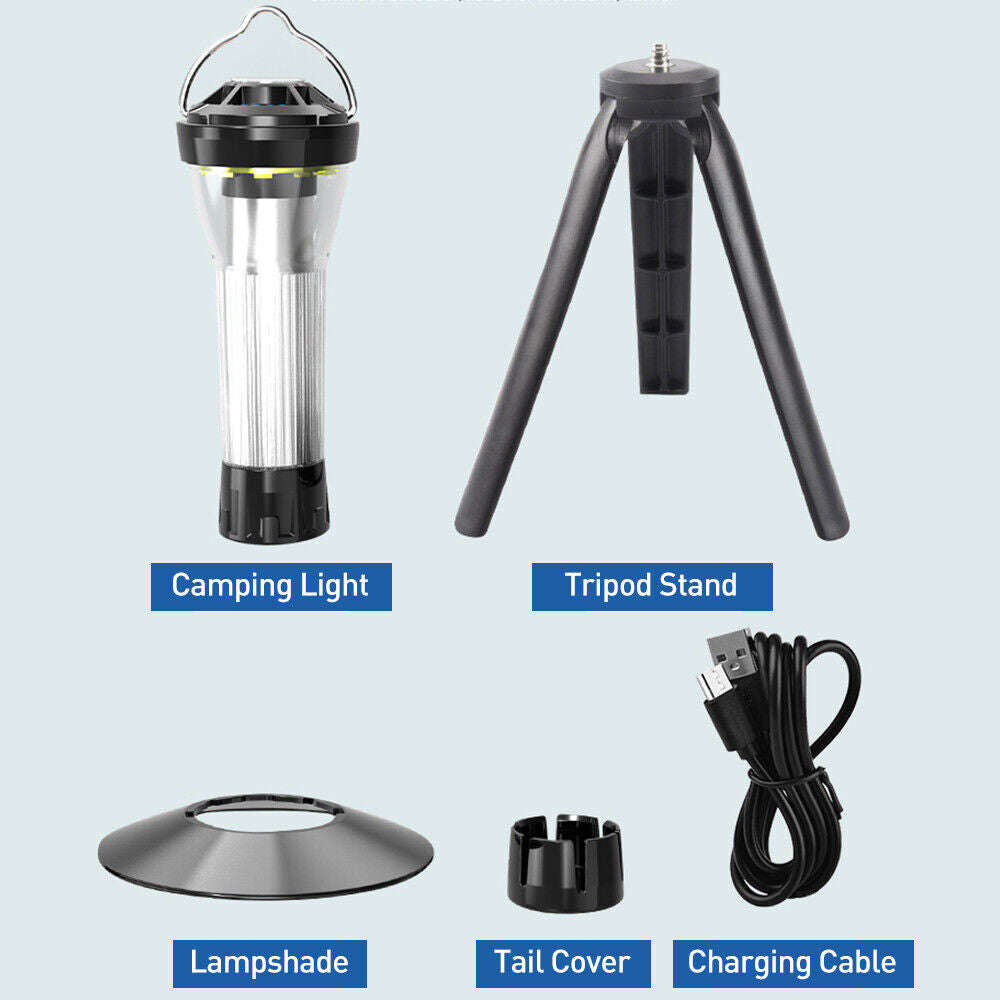 Portable Rechargeable LED Flashlight