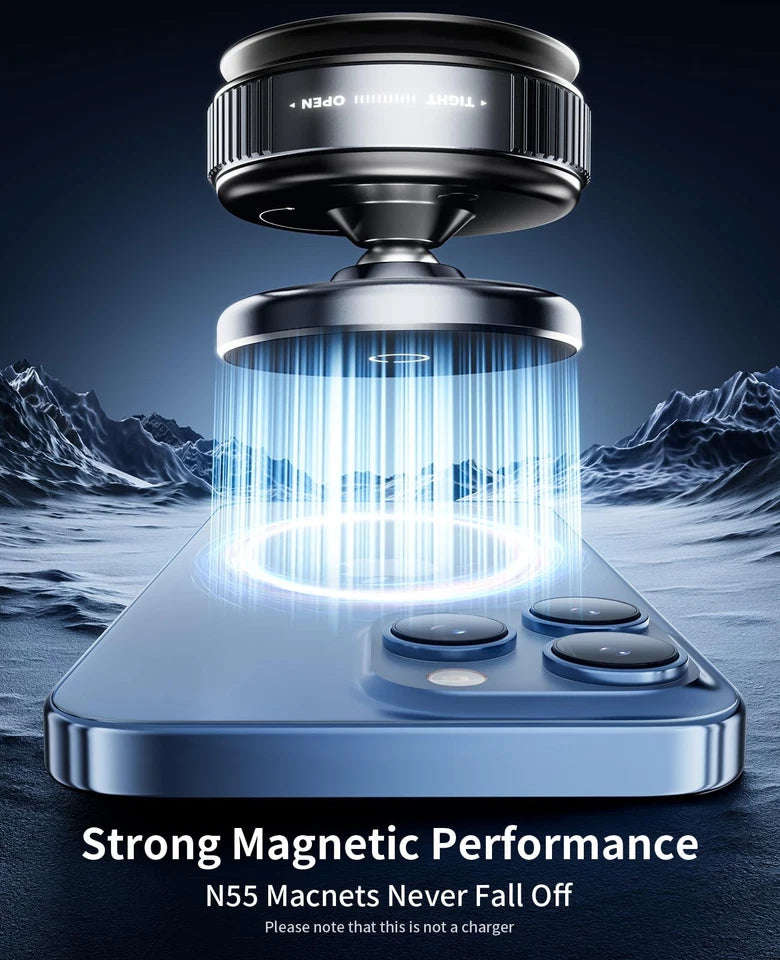 LockGrip Vacuum Magnetic Mount - White