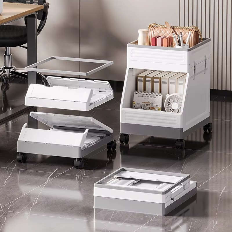 2 Tier Rolling Utility Cart