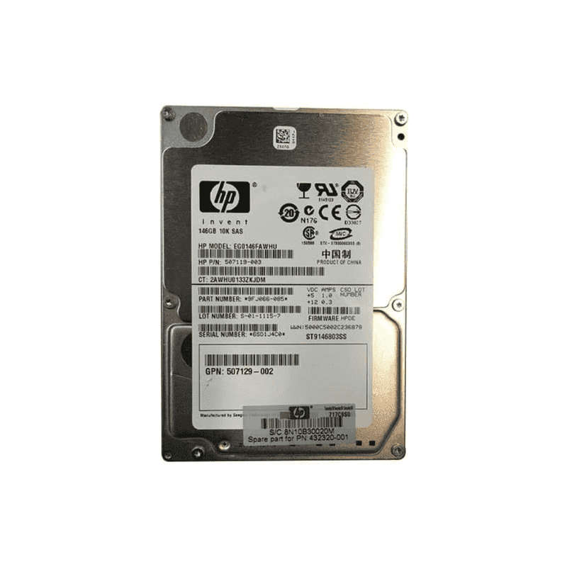 HP 146GB 2.5 SAS HDD 9FJ066-085 - FOR SERVERS ONLY - Gold Choice