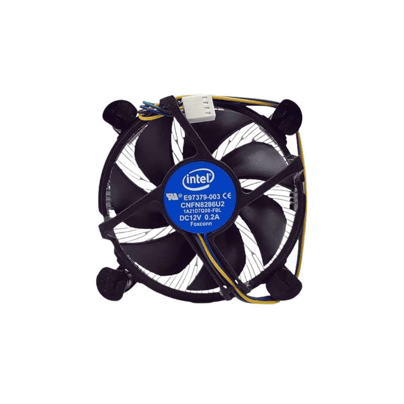 Intel Core i3/i5/i7 Socket LGA 1150/1151/1155/1156 CPU Cooling Fan E97379-003 - Gold Pristine