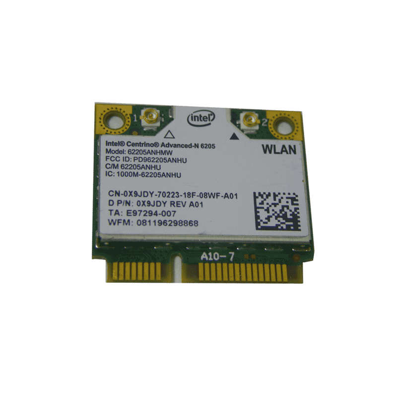 Dell Wi-Fi Card - 0X9JDY Intel Centrino Advanced-N 6205 - Gold Choice