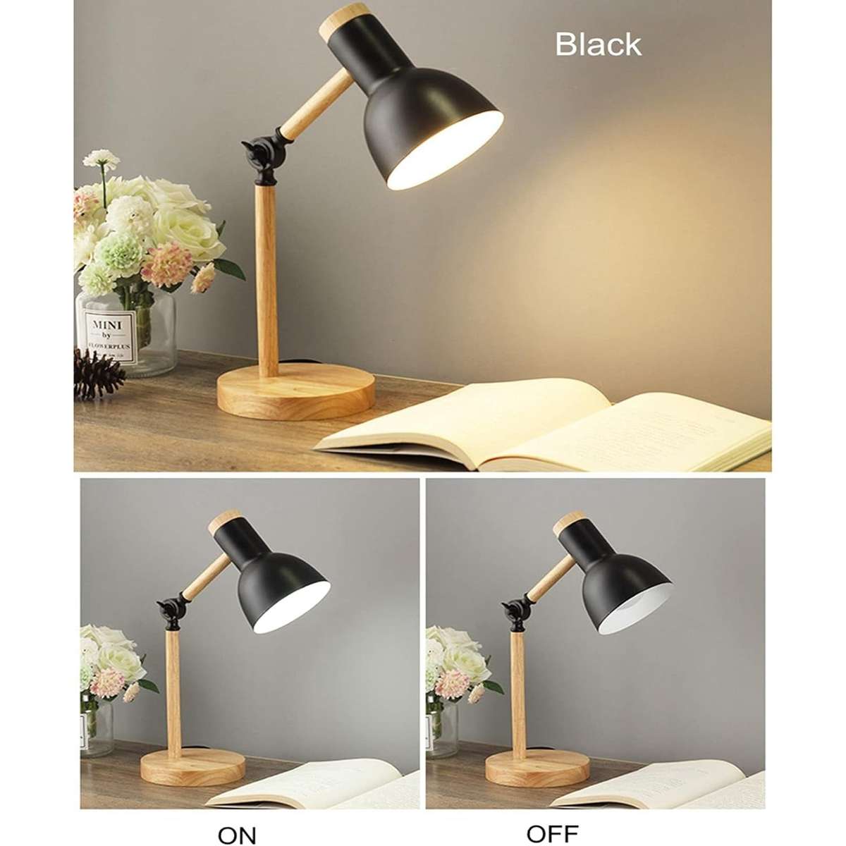 Eye Protection Desk Lamp  Flicker-Free, CRI95+, Touch Control