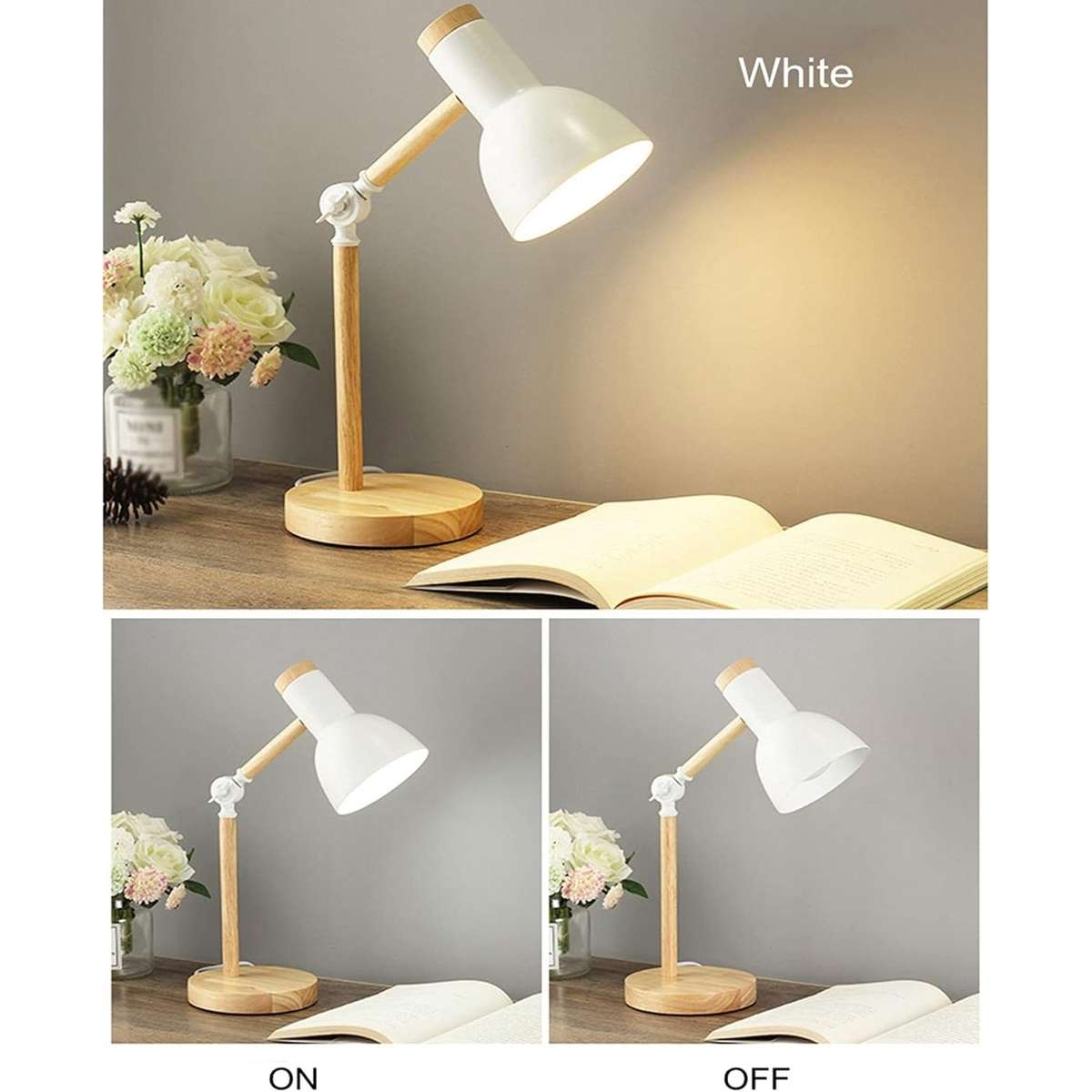 Eye Protection Desk Lamp  Flicker-Free, CRI95+, Touch Control