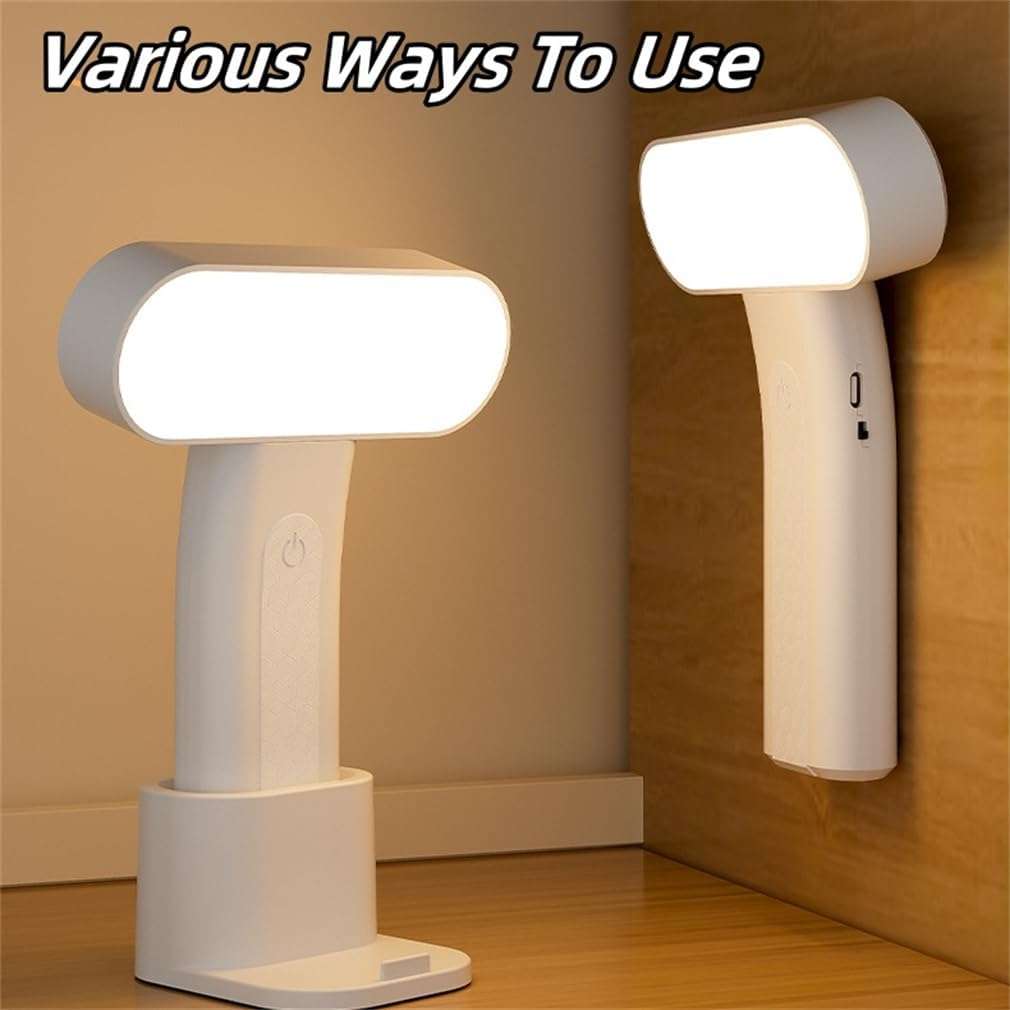 Portable LED Desk Lamp  3 Color Modes, Foldable, Touch Control & Eye Protection