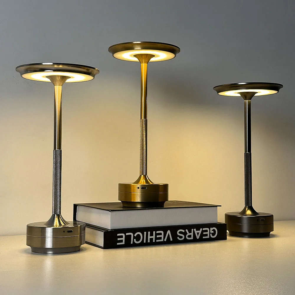 Rechargeable LED Table Lamp | Touch Control | 3 Colour Modes