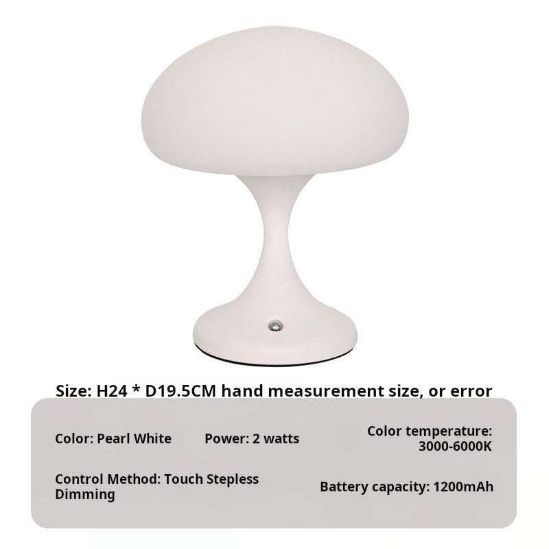 Rechargeable Jellyfish Table Lamp  Touch Dimming LED
