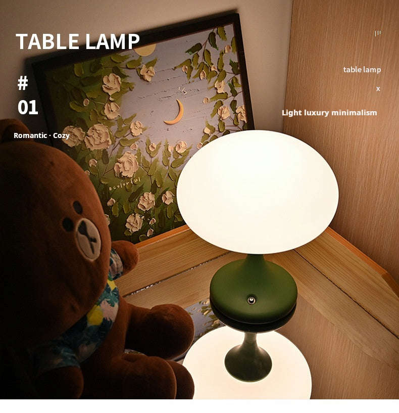 Rechargeable Jellyfish Table Lamp  Touch Dimming LED