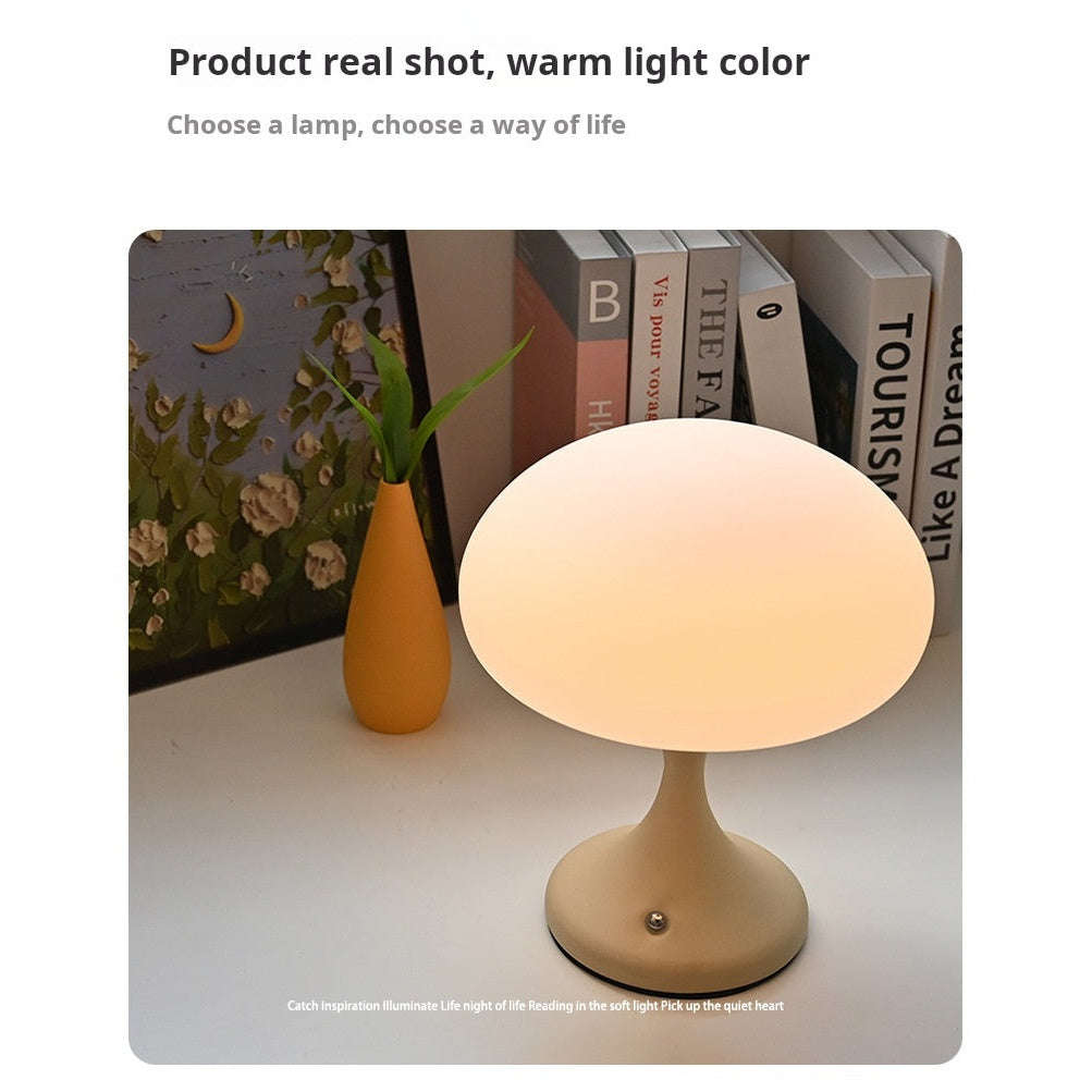 Rechargeable Jellyfish Table Lamp  Touch Dimming LED