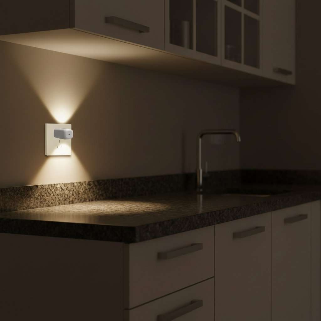 LumiLiving Mini LED Night Light 6-Pack | Plug-In Dusk-to-Dawn Sensor | Warm White