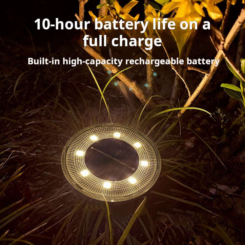 Solar Outdoor Waterproof Step & Ground Lights | IP68 | Automatic Dusk-to-Dawn