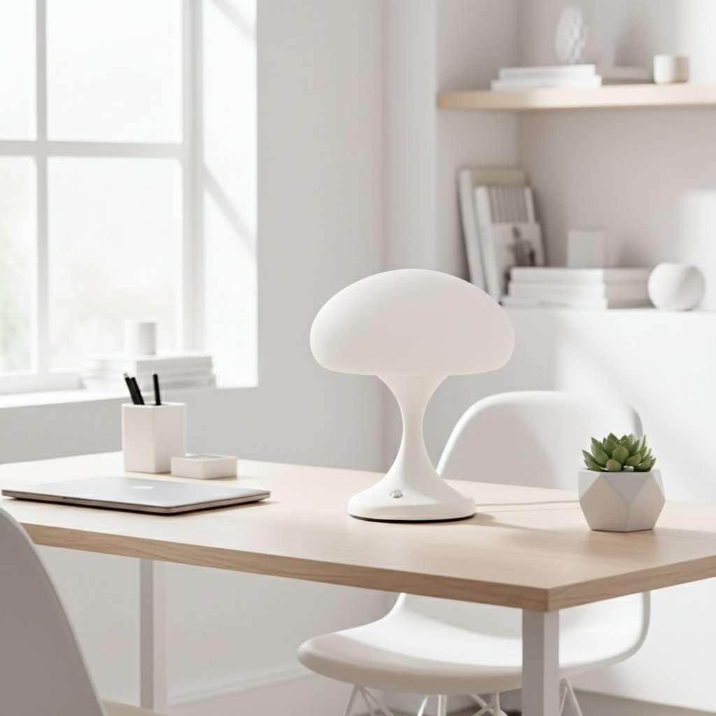 Rechargeable Jellyfish Table Lamp  Touch Dimming LED