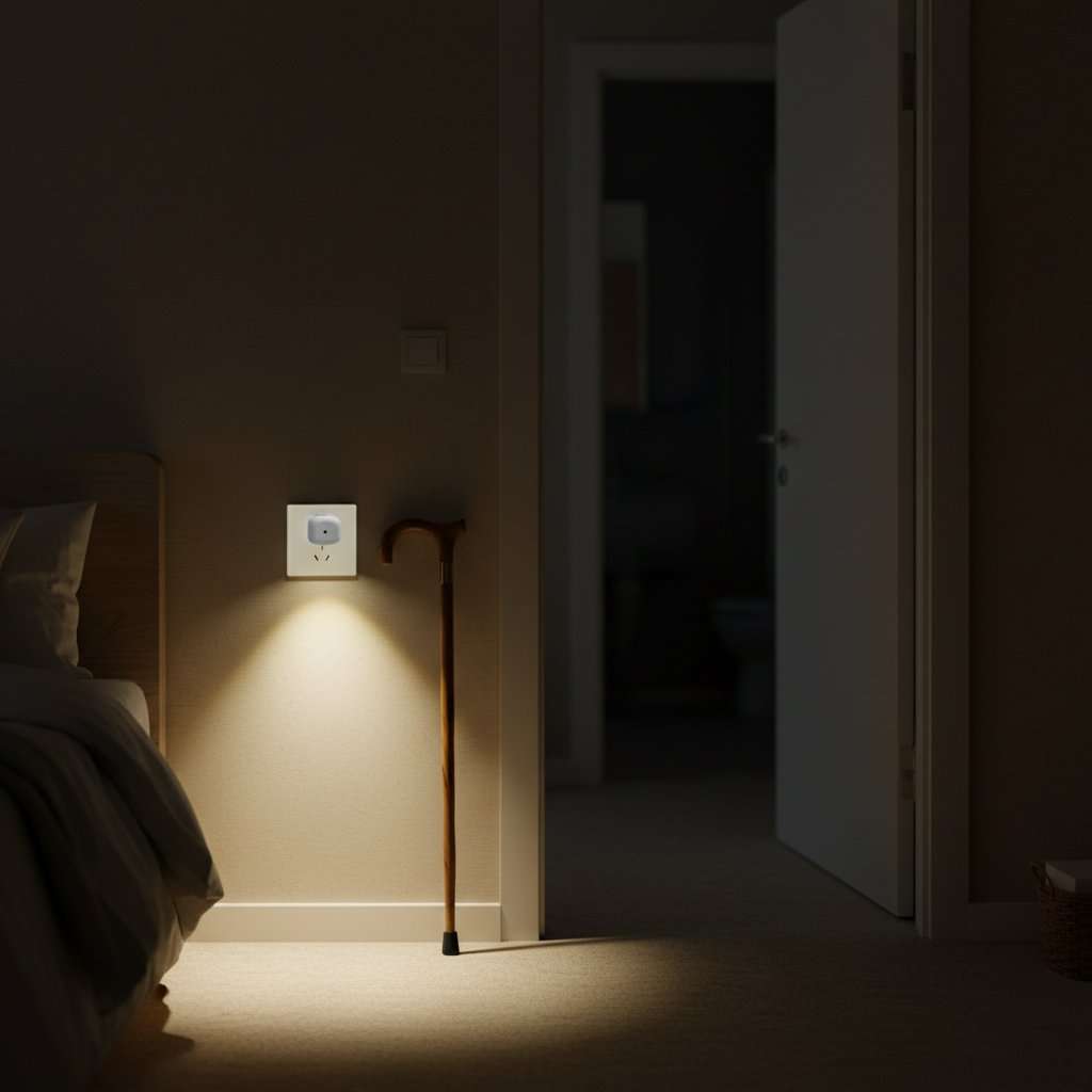 LumiLiving Mini LED Night Light 6-Pack | Plug-In Dusk-to-Dawn Sensor | Warm White