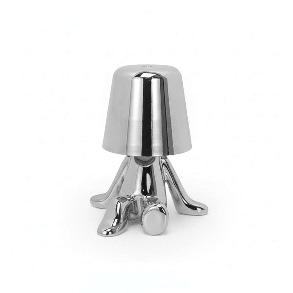 Little Golden Man Decorative Table Lamp | Rechargeable Touch Night Light