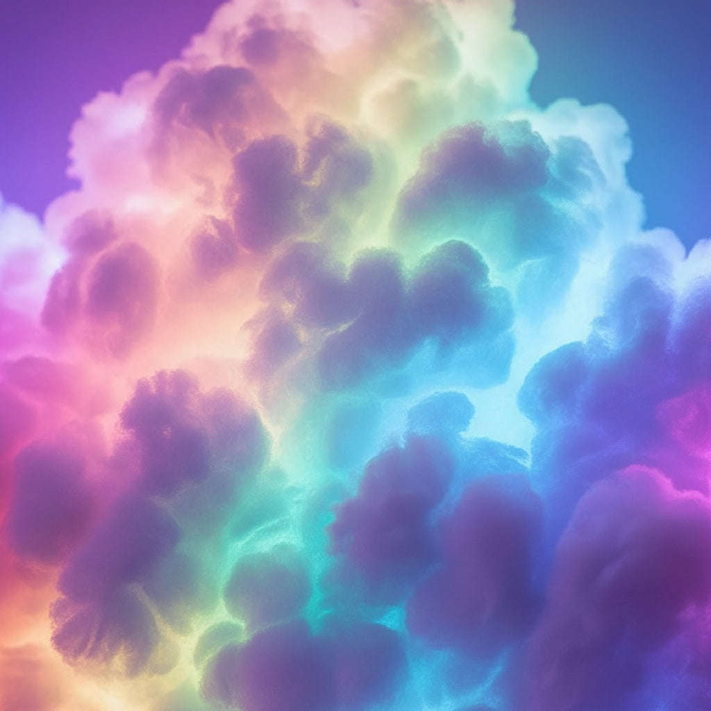 Thundercloud LED Light DIY Kit - RGB Cloud Lamp with Lightning Effects