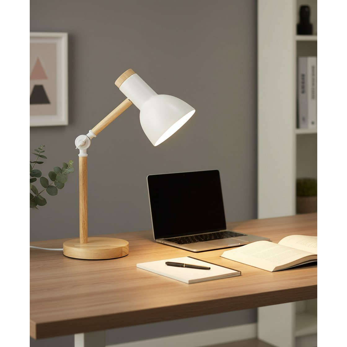 Eye Protection Desk Lamp  Flicker-Free, CRI95+, Touch Control
