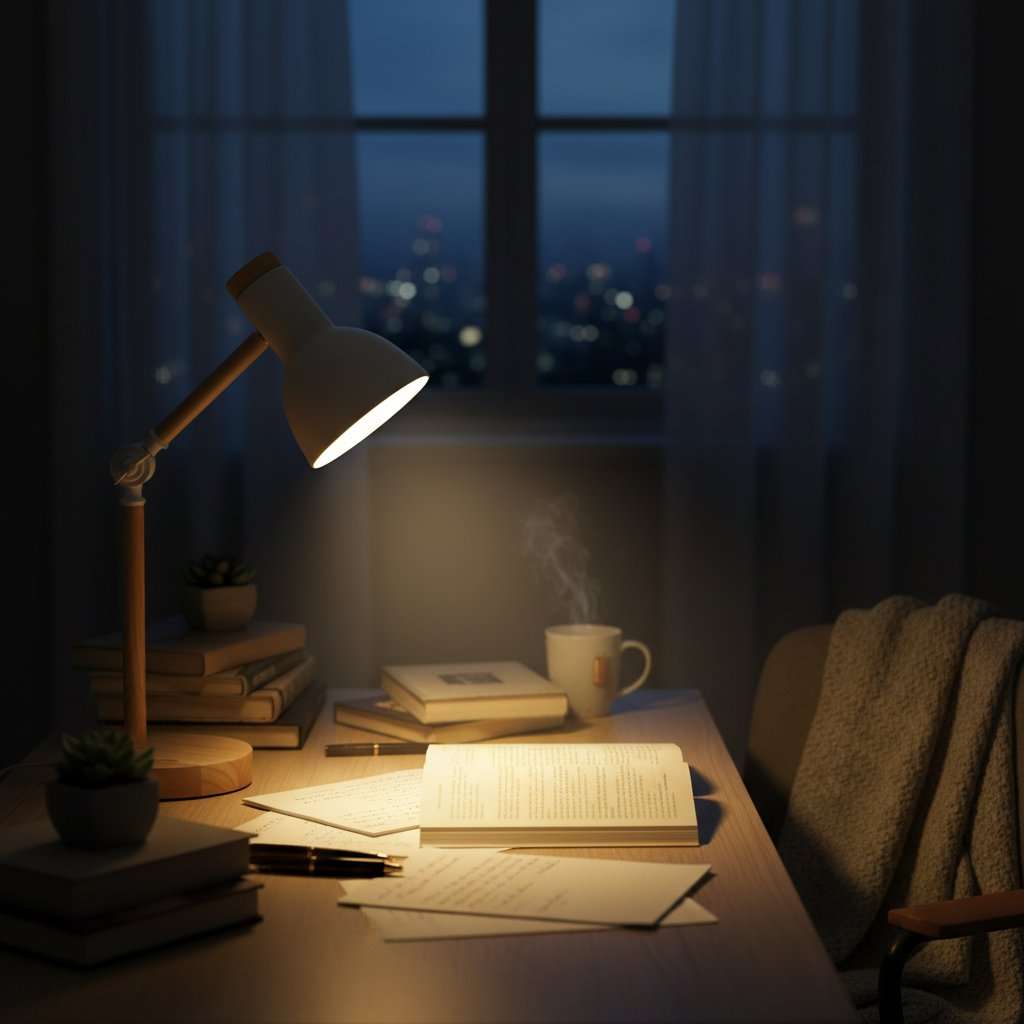Eye Protection Desk Lamp  Flicker-Free, CRI95+, Touch Control