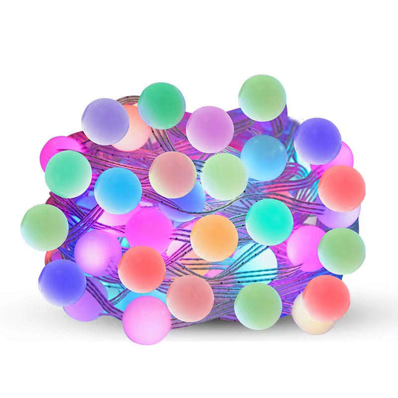RGB Smart LED String Lights - Bluetooth App Control | Ball, Pineapple & Star Shapes | IP68 Waterp...