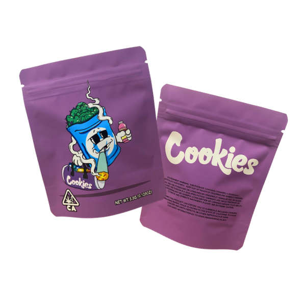 Purple Tote Mylar Bags - Set of 50