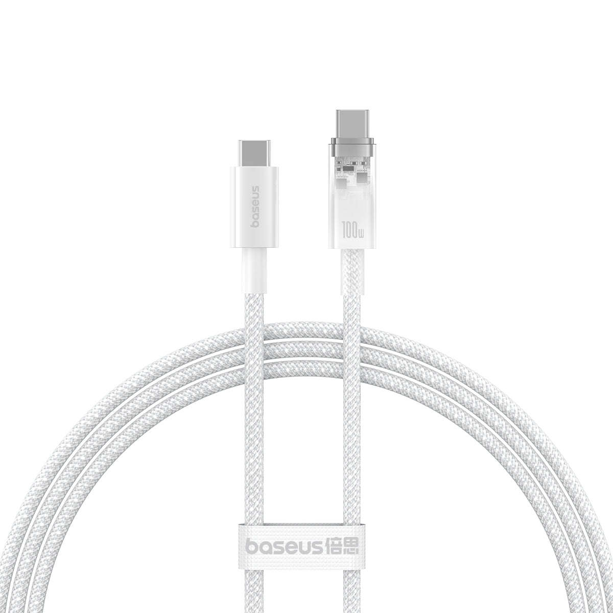 Baseus Explorer Series 1m Type - C Cable: 100W Fast Charge, Temp Control