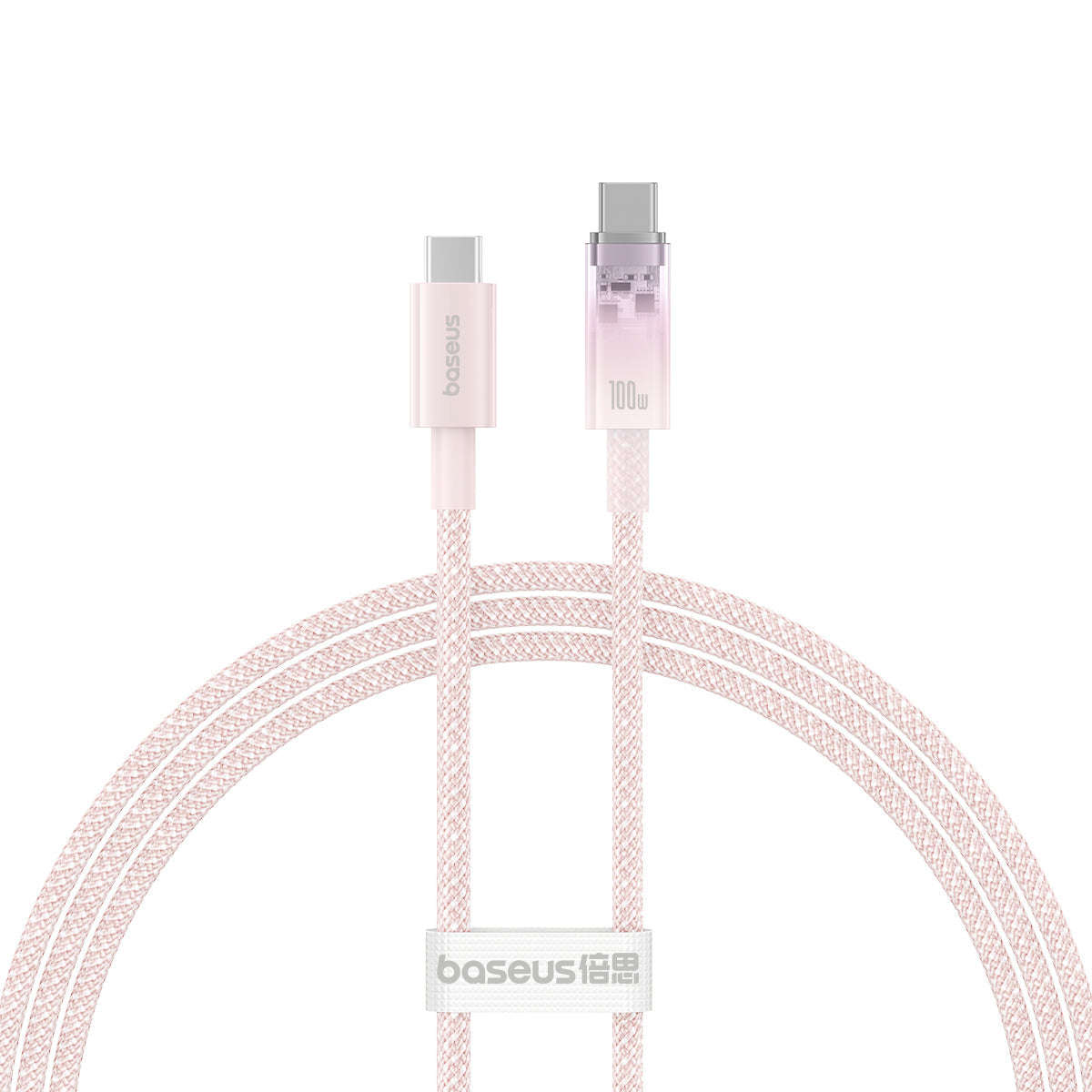 Baseus Explorer Series 1m Type - C Cable: 100W Fast Charge, Temp Control