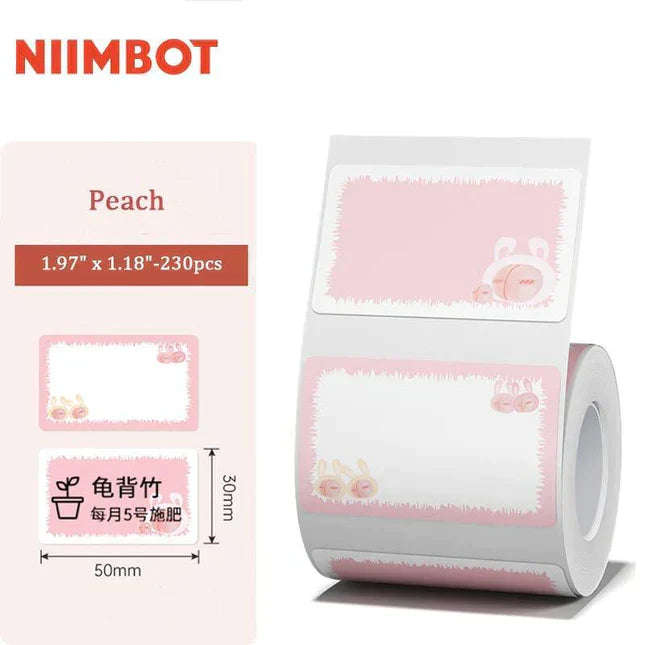 Niimbot Color Series Thermal Label For B21/B1/B3S
